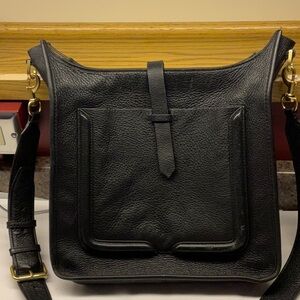 Rebecca Minkoff Black Large Leather Feed Bag